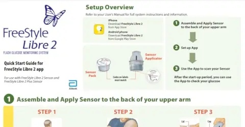 Libre 2 quick start guide for phone app